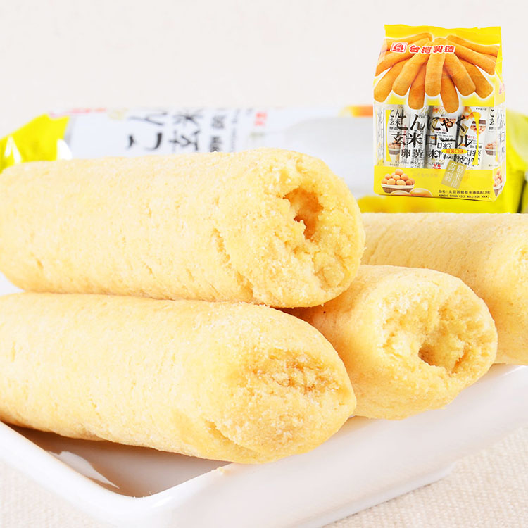 台湾零食品 北田玄米口蒟蒻糙米卷蛋黄味160g进口休闲小吃能量棒|ruв категории зерно риса/север и Юг сухих грузов/приправы, другие продукты - от Buy2taobao.com для оказания профессиональной услуги покупки агента Taobao