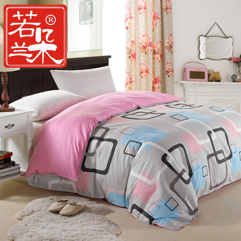 Orchids flowers pure cotton Quilt cover singleton 1.8 M bed 220 240cm Cotton Single Quilt cover Double 200 230in the Bedclothes , Quilt category - from Buy2taobao.com to provide professional Taobao agent buy service
