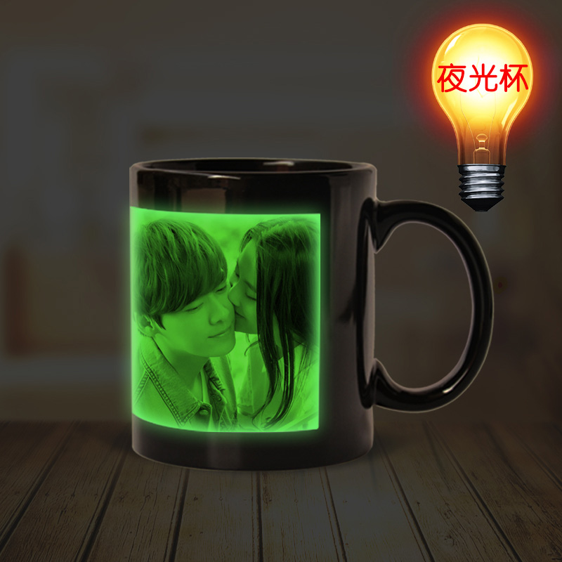 夜光水杯定制印照片杯子陶瓷马克杯diy情侣创意生日礼物个性礼品在类目 个性定制/设计服务/DIY, 日用/装饰定制, 杯子定制, 马克杯中 - 来自Buy2taobao.com提供专业的淘宝代购服务