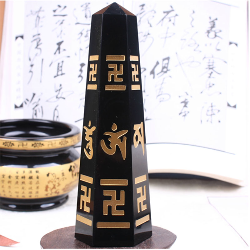 天然水晶摆件石六字真言佛塔 家居工艺品摆件在类目 家居饰品, 其他工艺饰品中 - 来自Buy2taobao.com提供专业的淘宝代购服务