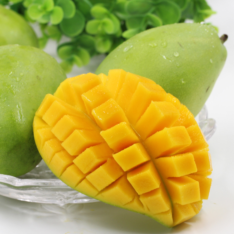 海南台农芒果 新鲜特价腰芒小台芒水果肉厚核