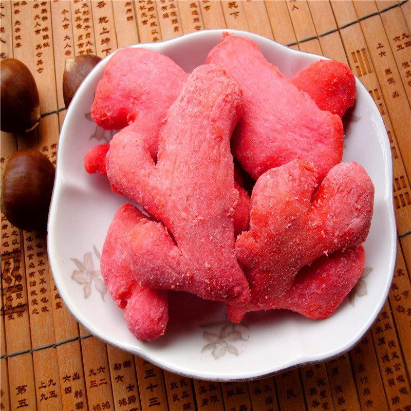 湖南特産鹽津紅姜砣手撕姜鹹甜辣口味姜休閑零食小吃兒時味道249g在類目 水產肉類/新鮮蔬果/熟食, 新鮮蔬菜/蔬菜製品, 生薑中 - 來自Buy2taobao.com提供專業的淘寶代購服務
