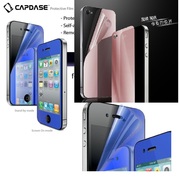 卡登仕适用iphone4手机，膜4s彩色镜子前后贴膜，苹果toch4保护膜