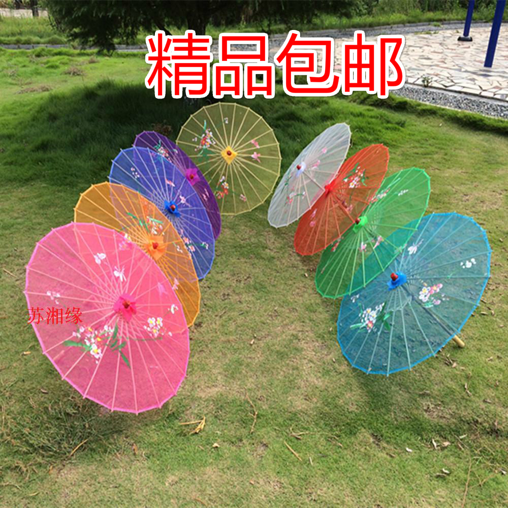 Boutique Dance Umbrella Silk umbrella prop Silk yarn Transparent umbrella classical Umbrella Decorative umbrella dancein the Home accessories , Craft umbrella category - from Buy2taobao.com to provide professional Taobao agent buy service