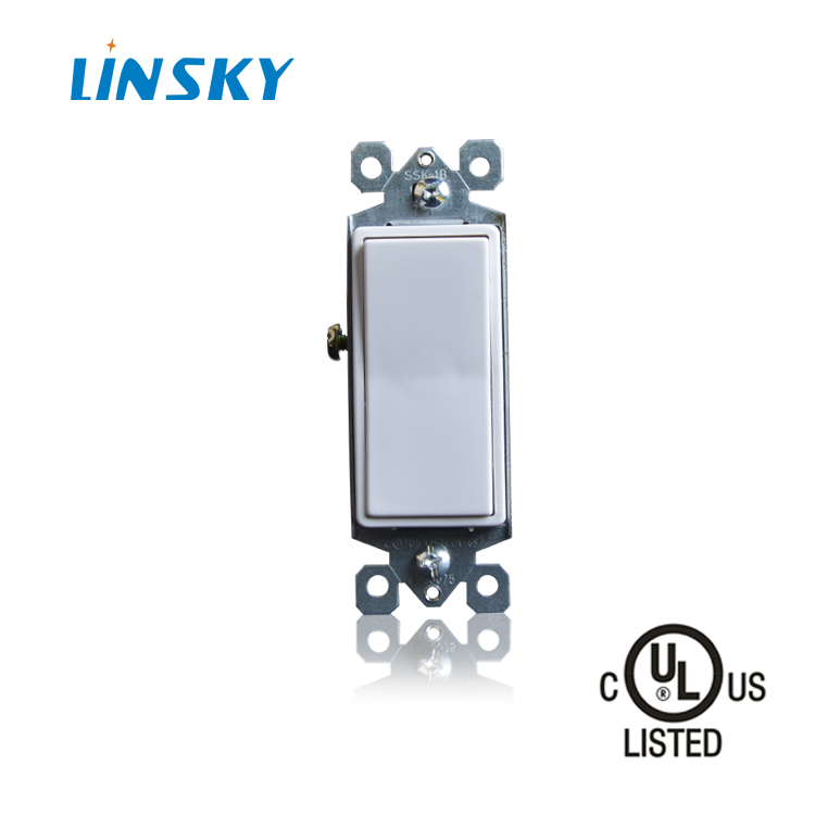 LINSKY Spirit day UL&CUL American Standard certification 15A120V-277V Double control switch SSK-1Bin the Electronic/Electrician , Outlet , Switch Socket Set category - from Buy2taobao.com to provide professional Taobao agent buy service