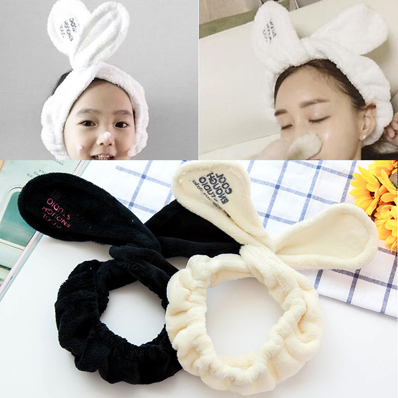 Korean Edition Hair band lovely Rabbit ears Wash one's face Deposited mask Headband Flannel Motor band Cartoon Broadside hair bandsin the Family/Personal Cleaning Tools , Personal care cleaning appliances , Headbands category - from Buy2taobao.com to provide professional Taobao agent buy service