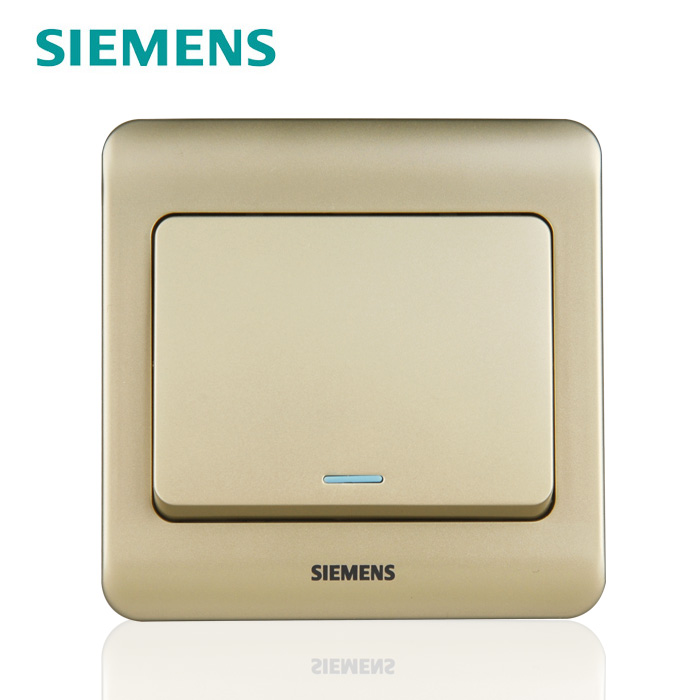 siemens switch panel siemens switch socket prospect series Golden Brown One opening Double control switch fluorescencein the Electronic/Electrician , Switch , Dual control switch category - from Buy2taobao.com to provide professional Taobao agent buy service