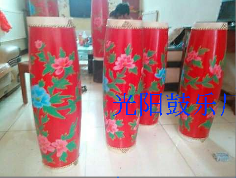 長腰鼓 大型舞蹈鼓 彩繪腰鼓 直徑25厘米高50厘米鼓尺寸可定做在類目 樂器/吉他/鋼琴/配件, 民族樂器, 鼓-民族鼓, 腰鼓中 - 來自Buy2taobao.com提供專業的淘寶代購服務