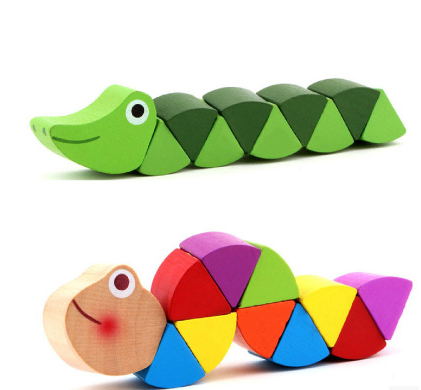 Wooden toy Amazing Colored caterpillar Color shilly insects baby Puzzle Animal dolls Toysin the Toy/Childs/Puzzle/Building block/Model , Beads/Jigsaw/Pair/Disassembly/Beat Toy , Shilly egg shape matching category - from Buy2taobao.com to provide professional Taobao agent buy service
