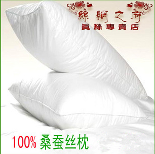 正品100%桑蚕丝枕 2斤重蚕丝枕头 45X75标准尺寸成人枕头在类目 床上用品, 枕头/枕芯/保健枕/颈椎枕中 - 来自Buy2taobao.com提供专业的淘宝代购服务