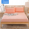 纯色床笠单件纯棉床单全棉，床套1.2米1.5m1.8床罩席梦思床垫保护套