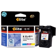 埃特（Elite） E CL-811 彩色墨盒 (适用佳能 PIXMAMP245/268
