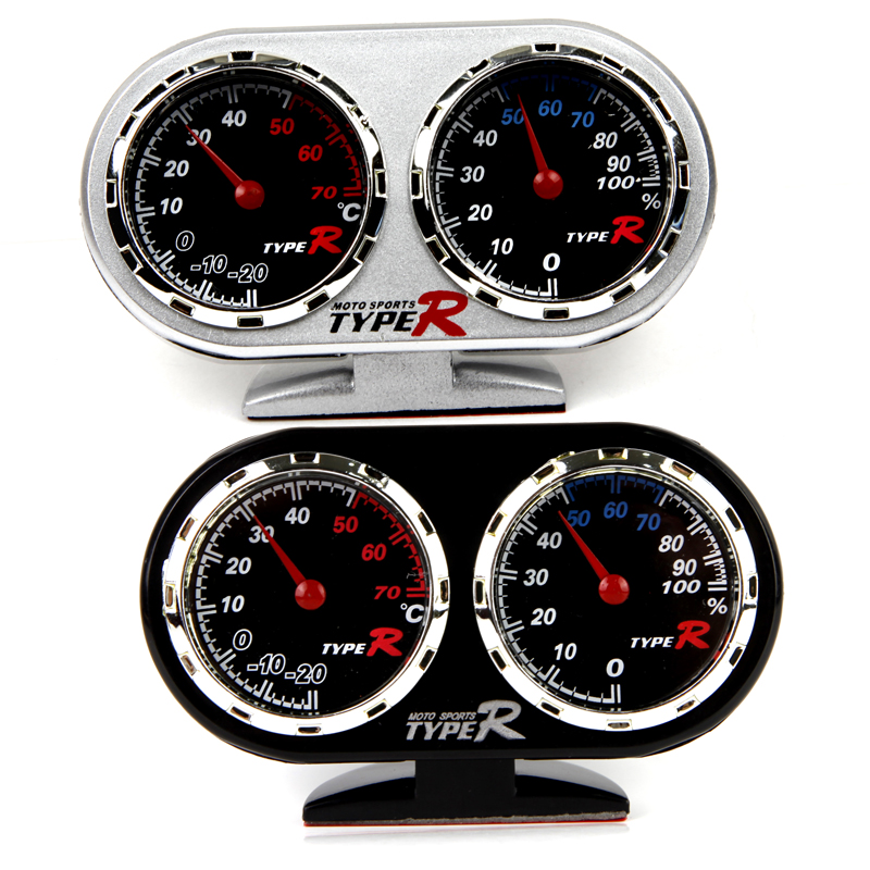 TYPE-R 二合一温湿度计 车用温湿度计 指针式温度计+湿度计YH-050|ruв категории автомобиль/товаров/аксессуары/переоснащение, автомобильных принадлежностей/аксессуары, за рулем личной принадлежности, автомобиль компас/Руководство мяч - от Buy2taobao.com для оказания профессиональной услуги покупки агента Taobao