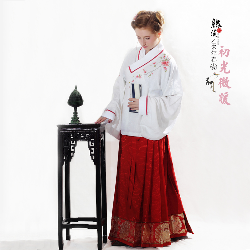 缘汉汉服女装 明襦衫袄马面裙 春夏季新款淑女 初光微暖|ruв категории Женская одежда, костюм/национальная одежда/театр костюм, национальная одежда/этап погрузки - от Buy2taobao.com для оказания профессиональной услуги покупки агента Taobao