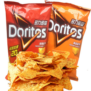台湾doritos多力多滋玉米片芝士味 超浓起士味