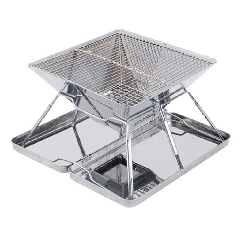 Stainless steel Folding grill Carbon furnace Barbecue rack Portable Oven outdoors barbecue Mini Ultra Light 5 Abovein the Outdoor/Mountaineer/Camping/Travel Goods , Stoves/Tableware/Picnic barbecue supplies , BBQ/Grill category - from Buy2taobao.com to provide professional Taobao agent buy service