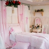 床上用品四季被套粉色，浪漫款温柔公主床品四件套可其他颜色