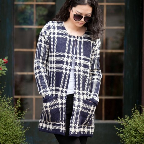 淘宝网2014秋冬款<em>女士针织</em>衫<em>开衫外套</em>加厚中