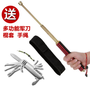 stick defense self weapon spring telescopic whip three whiplash authentic steel martial fighting arts left info