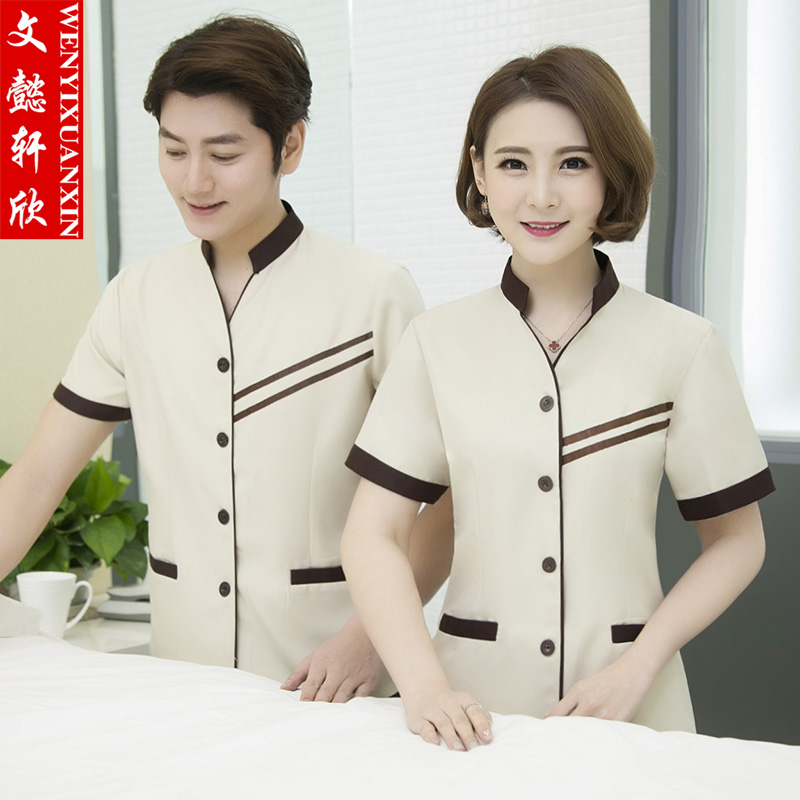 保潔工作服夏裝酒店賓館客房物業樓層清潔工房掃阿姨PA制服短袖新在類目 男裝, 套裝, 工裝制服中 - 來自Buy2taobao.com提供專業的淘寶代購服務