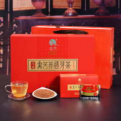 礼盒装红色600g果实麦粒黑苦荞茶