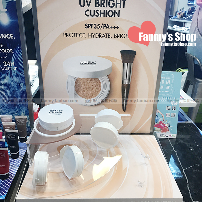 香港專櫃采購。預.訂!MAKE UP FOR EVER玫珂菲霧透光感氣墊粉底在類目 彩妝/香水/美妝工具, 粉底液/膏中 - 來自Buy2taobao.com提供專業的淘寶代購服務