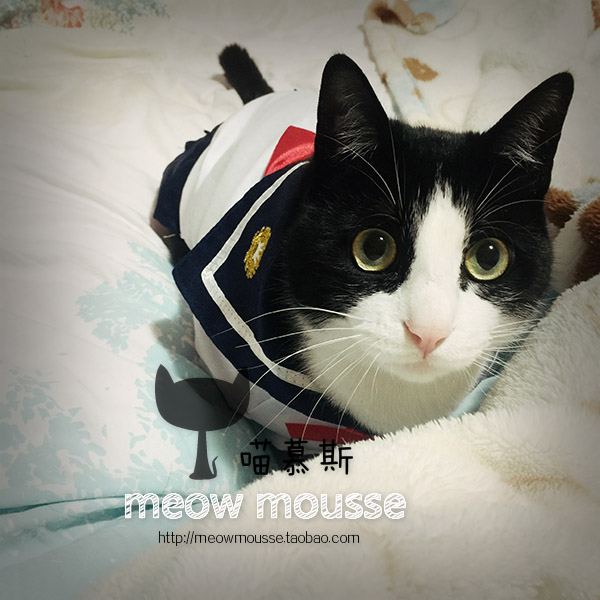 【喵慕斯】寵物夏裝貓咪狗狗衣服可愛校服裙子JK制服水手服泰迪在類目 寵物/寵物食品及用品, 寵物服飾及配件, 寵物服裝/雨衣中 - 來自Buy2taobao.com提供專業的淘寶代購服務