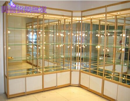 Boutique Display cabinet Glass transparent Showcase Cosmetics goods shelves Jewelry cabinet product Showcase sample Model cabinetin the Business/Office Furniture , Shelf/Showcase , Cosmetics Showcase category - from Buy2taobao.com to provide professional Taobao agent buy service