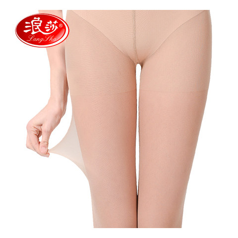 浪莎连体丝袜超薄隐形袜子薄款天鹅绒舒适打底裤袜夏防勾丝长筒袜