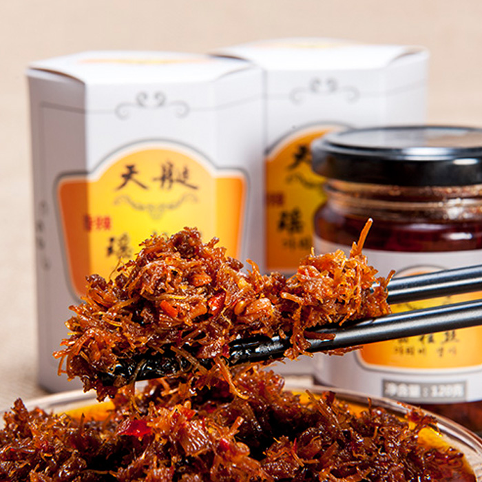 天艇 即食瑶柱丝120g即食干贝丝大连特产干贝丝海鲜零食罐头|msdalam kategori daging perikanan/Buah-buahan segar dan sayur-sayuran/dimasak, makanan laut/produk akuatik/produk, kerang, kekapis/Scallop - dari Buy2taobao.com untuk memberikan perkhidmatan ejen Taobao profesional membeli