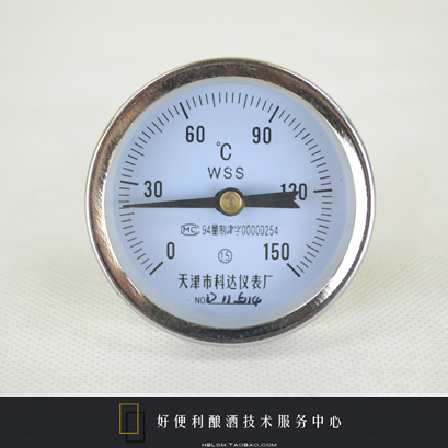 双金属温度计2分锥形螺纹0-150度不锈钢包邮酿酒机配套包邮非国标在类目 五金/工具, 仪器仪表, 测温仪中 - 来自Buy2taobao.com提供专业的淘宝代购服务