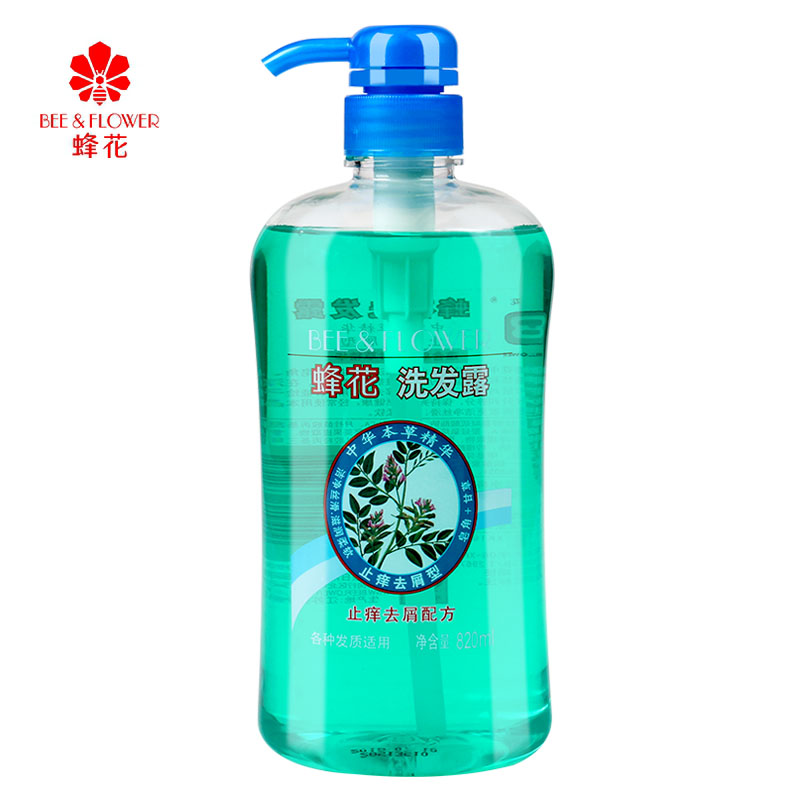 Bee flower shampoo Herbal Essence Shampoo 820ml relieve itching Dandruff Oil control Dandruff Saponins+Licoricein the Care cleaners/Sanitary napkins/Paper/Aromatherapy , Shampoo bath/Personal cleanliness , Hair clean/Nurse/Modeling , Shampoo category - from Buy2taobao.com to provide professional Taobao agent buy service