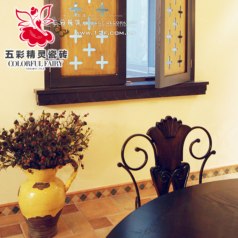 Multicolored Wizard Antique brick a living room Entrance hallway floor tile ceramic tile Baseboard artificial personality customized Foot linein the Decoration main material , Ceramic tile , Tile decorative accessories , Ground category - from Buy2taobao.com to provide professional Taobao agent buy service