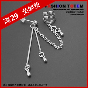 29免邮二位一体 精致水滴 镂空耳夹/耳骨夹/耳钉/耳饰t2024 一对|ruв категории Украшения,ювелирные изделия, серьга, серьги - от Buy2taobao.com для оказания профессиональной услуги покупки агента Taobao