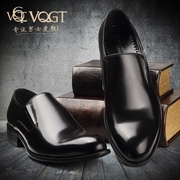vqgt欧版尖头男鞋真皮商务皮鞋，男英伦正装鞋，潮流西装鞋男士德比鞋