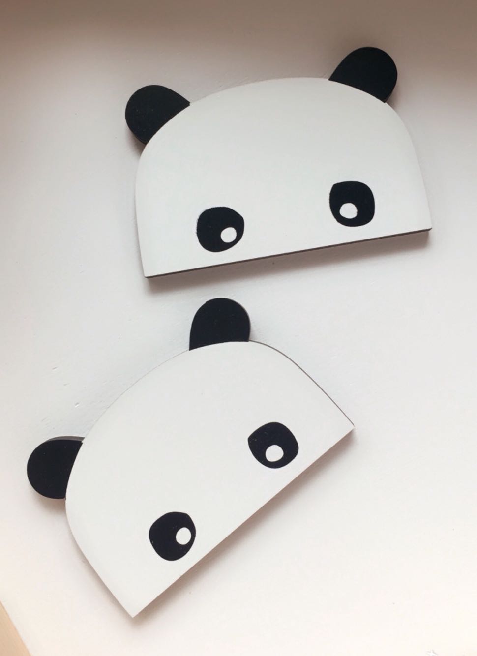 ins Explosive money Nordic Cartoon Panda solid wood metope Hooks Children's Room Children's clothing store decorate Photography propsin the Diapers/Care/Feeding/Push lathe , Children's Room/Tables and chairs/Furniture , Children's Room/Baby room category - from Buy2taobao.com to provide professional Taobao agent buy service