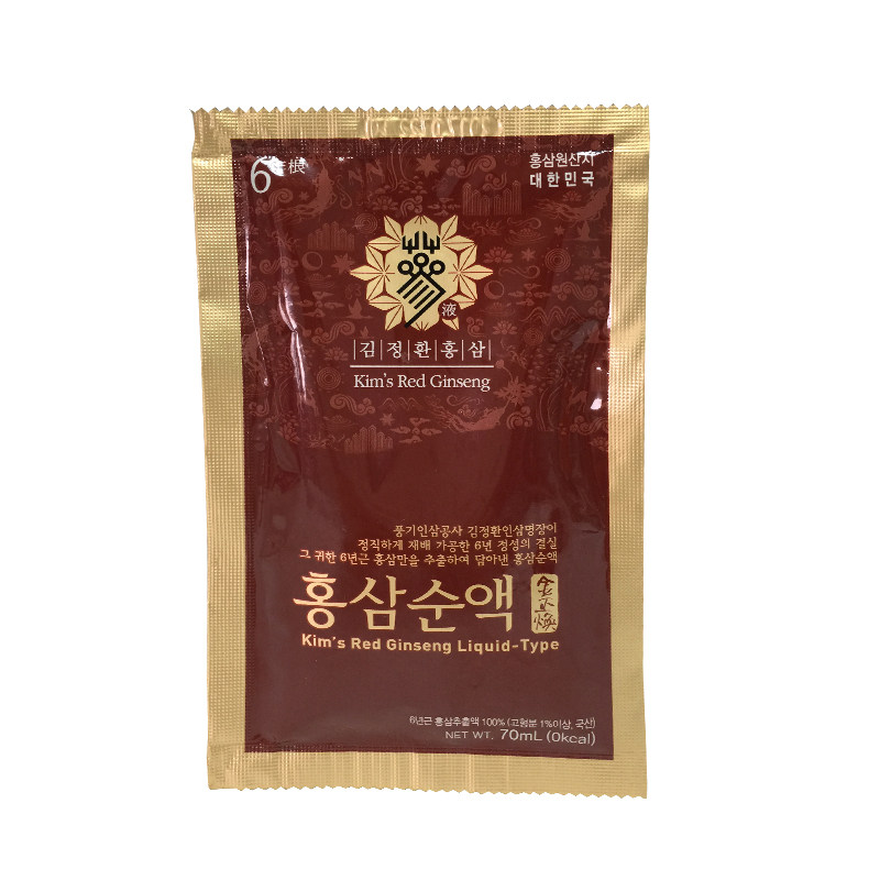 韩国高丽参原液 红参原液 正韩红参提取液70ml 人参精华原液 包邮
