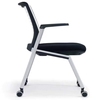 定制多功能培训会议椅折叠椅带写字板椅培训会议椅带轮培训椅