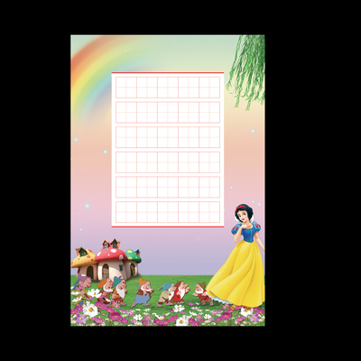 大32k小学生硬笔钢笔书法专用作品纸 儿童创作比赛用纸c015