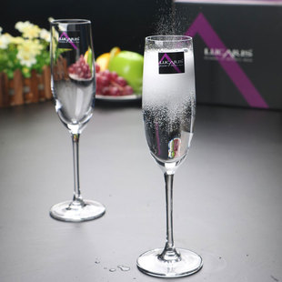 泰国进口Lucaris香槟杯 高脚杯红酒杯水晶玻璃进口葡萄酒杯180ML