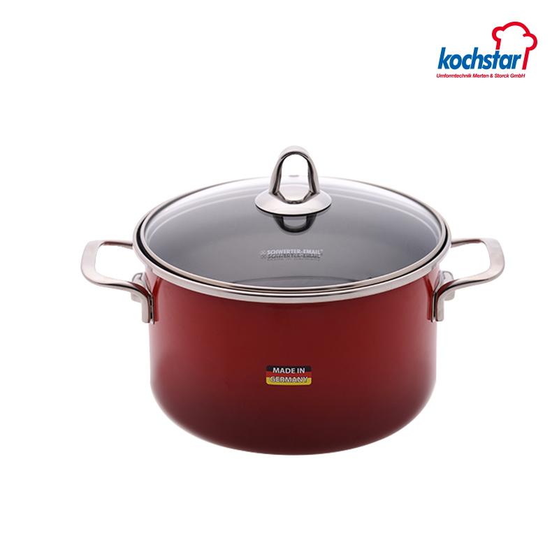 Kochstar His German import 22cm Deep stockpot Stew pot steamer Enamel pot Stainless steel potin the Kitchen/Cooking utensils , Cooking utensils , Cookware/Pot/Kettle , Stockpot category - from Buy2taobao.com to provide professional Taobao agent buy service