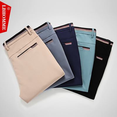 2016春季韩版男士休闲裤男休闲裤修身商务男