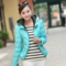 上下架计划:2014秋冬装新品潮女士韩版修身轻薄羽绒服女短款连帽外套反季清仓