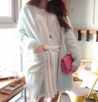 2014秋新款呛口小辣椒<em>羊毛</em>针织<em>毛衣开衫</em>宽松