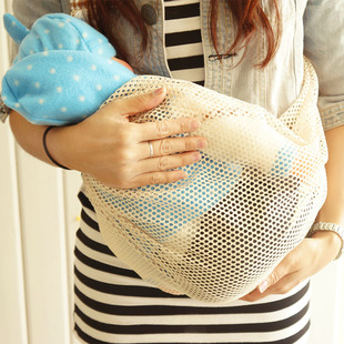 初生婴儿背带抱袋透气横抱式宝宝背巾透气前侧抱背巾喂奶抱巾