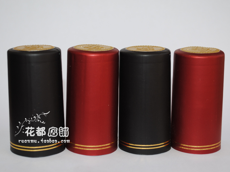 1元6个PVC热缩帽自酿葡萄酒封口盖红酒瓶葡萄酒瓶软木塞伴侣酒帽在类目 餐饮具, 酒壶/酒杯/酒具, 酒具套件中 - 来自Buy2taobao.com提供专业的淘宝代购服务