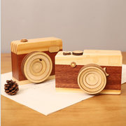相机音乐盒八音盒，送男女朋友闺蜜老师创意生日礼物，特别走心