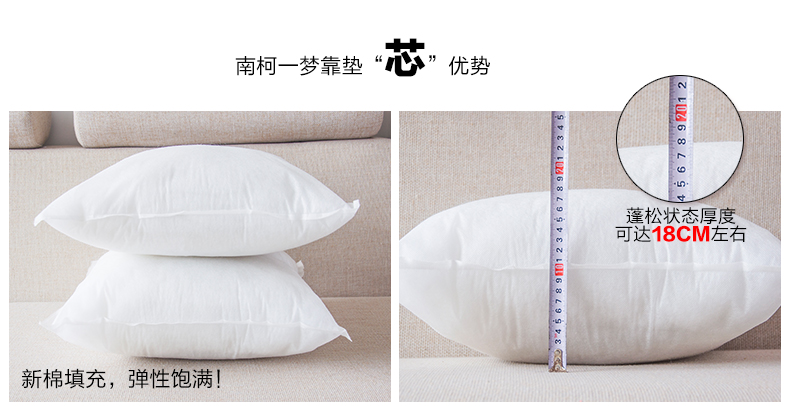 超饱满靠垫芯子抱枕芯沙发方垫芯十字绣芯腰枕适用3050 4545 5050在类目 居家布艺, 靠垫/抱枕中 - 来自Buy2taobao.com提供专业的淘宝代购服务