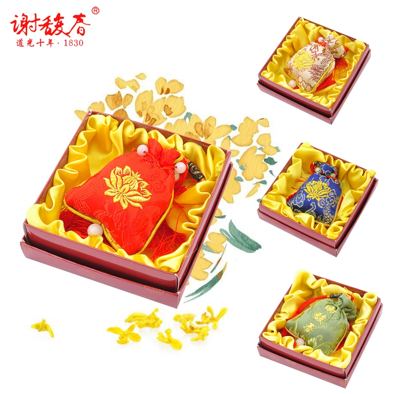 端午节礼物 谢馥春古典香囊 古法传统桂花檀香丸香袋古风汉服配饰在类目 洗护清洁剂/卫生巾/纸/香薰, 香熏用品, 香熏香料中 - 来自Buy2taobao.com提供专业的淘宝代购服务