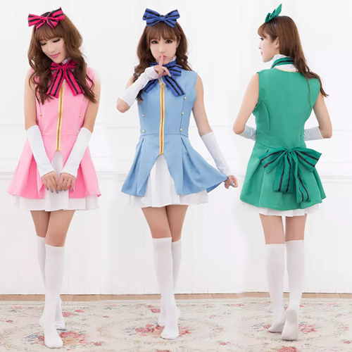 Cosplay Japanese anime Love Live cos Serving full team Start dash! Fight song service Maid outfitin the Play mode/Anime/Periphery/cos/Board games , Cosplay Apparel/Props/Service , Cosplay Women category - from Buy2taobao.com to provide professional Taobao agent buy service